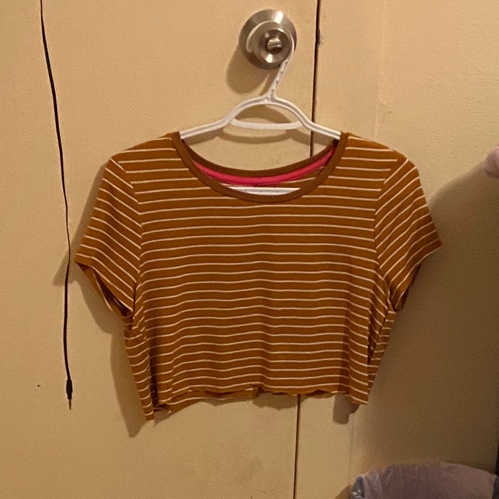 Stripes crop top
